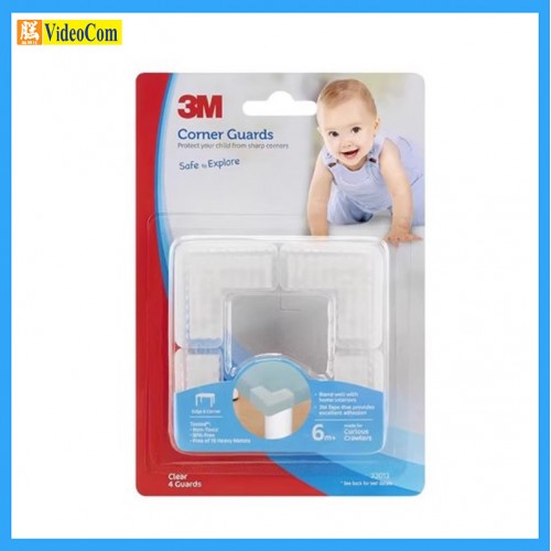 3M 33013 檯角防撞膠 (透明) (1盒4個裝) 3M 33013 檯角防撞膠 (透明) (1盒4個裝)